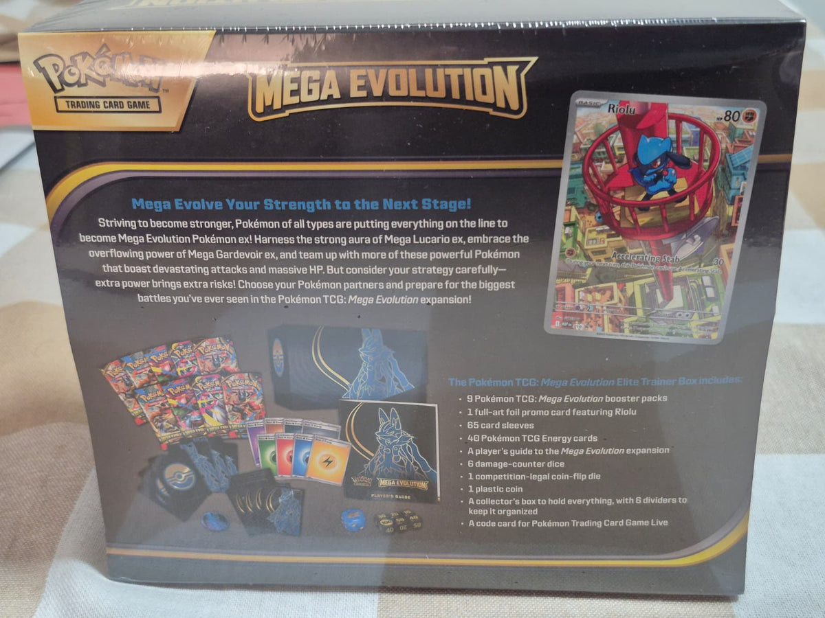 Pokémon Mega Evolutions Elite Trainer Box (ETB) – English Sealed