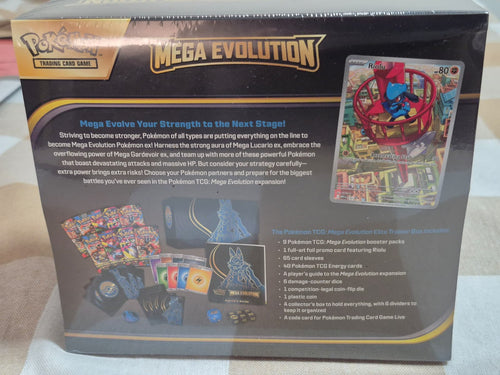 Pokémon Mega Evolutions Elite Trainer Box (ETB) – English Sealed