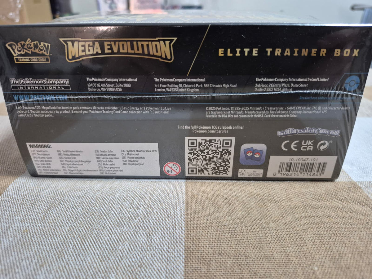 Pokémon Mega Evolutions Elite Trainer Box (ETB) – English Sealed